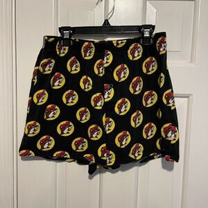 Buc-ee's Boxers Black Yellow Shorts Size Small
